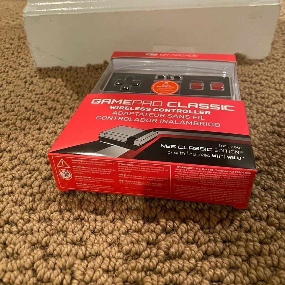 💥My Arcade GamePad Classic Wireless Controller for NES New In Box